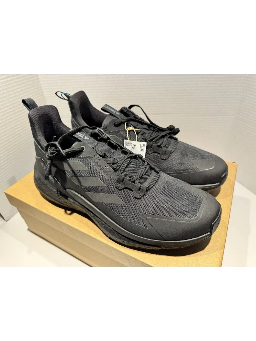 Adidas Terrex Free Hiker 2 Low - Men’s Size 11.5 - Core Black/Grey - Brand New!